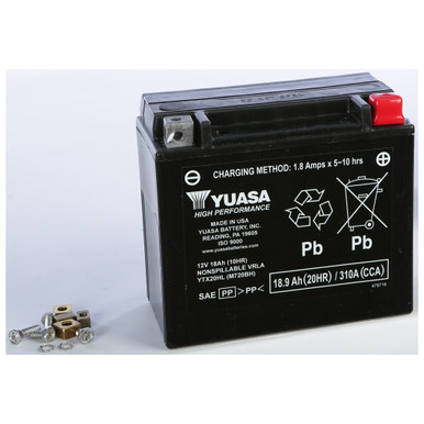 Yuasa Battery YTX20HL Sealed Factory Activated