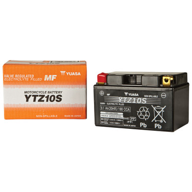 Yuasa Battery YTZ10S Sealed Factory Activated
