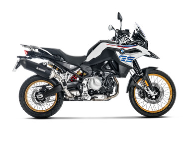 純正F750GS F850GS用 アクラポビッチ スリップオン Akrapovic Slip-On Exhaust BMW F750GS / F850GS / Adventure Black