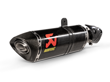 Akrapovic Slip-On Exhaust Kawasaki ZX6R / ZX636 Carbon Fiber S