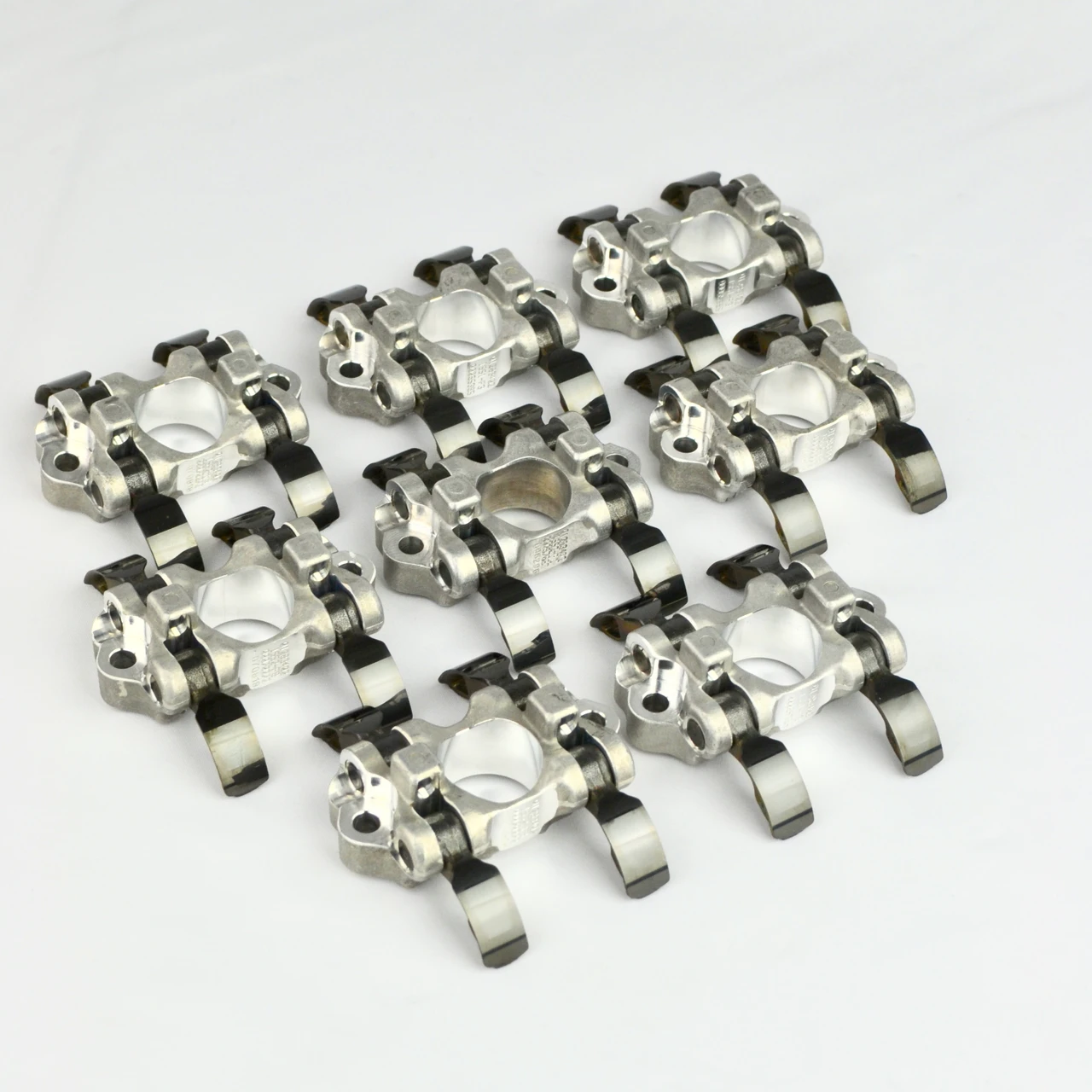 Grooved Finger Follower McLaren 3.8L & 4.0L DLC Coated Finger Follower - SET of 8 units / USED ...