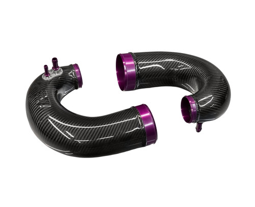 LEVEL Performance McLaren 720S Carbon Fiber Turbo Inlet Pipes Kit