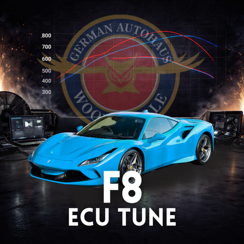 Ferrari F8 ECU Tune – Performance Software Upgrade by German AutoHaus