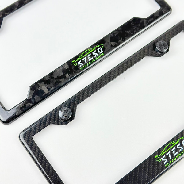 Carbon Fiber License Plate Frame