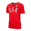 Nike Men’s Olympic USA Short Sleeve Tee (Large)