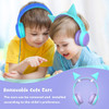 gorsun Kids Headphones with Limited Volume, Children's Headphone Over Ear, Toddler Headphones for Boys and Girls, Wired