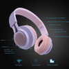 Riwbox WT-7S Kids Headphones Wireless, Bluetooth Headset with Mic and Volume Control for PC/Laptop/Tablet/iPad (Refurbished)