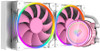 D-COOLING PINKFLOW 240 CPU Water Cooler LGA1700 Compatible 5V Addressable RGB AIO Cooler 240mm CPU Liquid Cooler 2X120mm RGB Fan, Intel 1700/115X/1200/2066, AMD AM4 (Remote Control is Included)