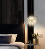 GDLMA Dandelion sputnik chandelier ceiling light Lamp for Bedroom,Dining Room,Living Room (Gold)