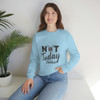 Not Today Satan Unisex Heavy Blend™ Crewneck Sweatshirt