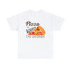 Pizza is always the answer Unisex Heavy Cotton Tee