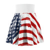 American Themed Women's Skater Skirt (AOP)