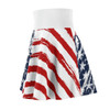 American Themed Women's Skater Skirt (AOP)