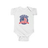 American made, military grade Infant Fine Jersey Bodysuit