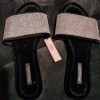 Victoria's Secret Embellished Velvet Slides with rhinestones (US Medium)