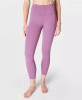 Sweaty Betty Super Soft Yoga Leggings - Argyle Purple - 7/8 Length