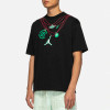 Air Jordan x Clot Jade T-Shirt 'Black'  - Medium