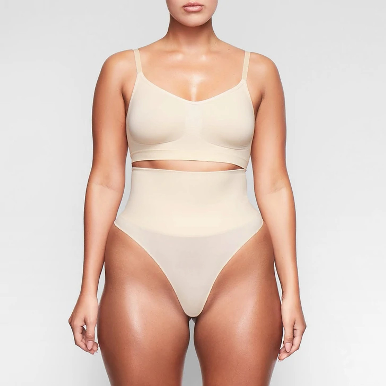 Skims Core Control Thong in Natural