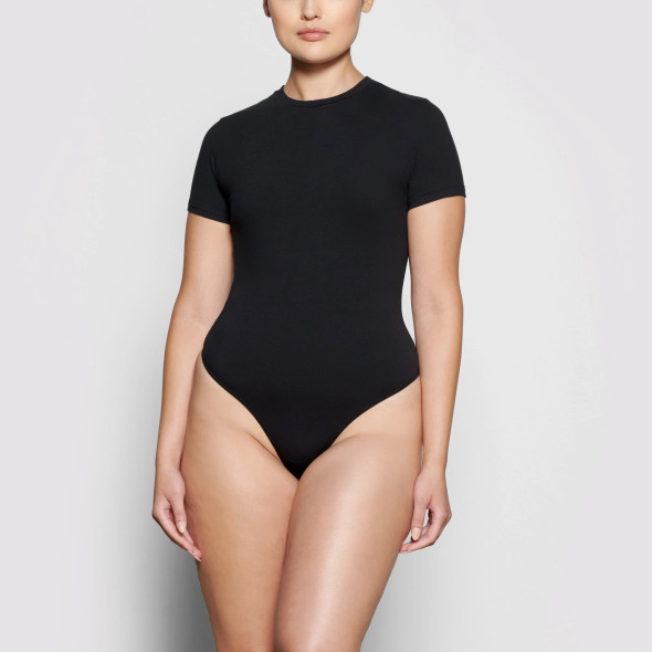 Cotton Jersey T-Shirt Bodysuit (Size 2X)