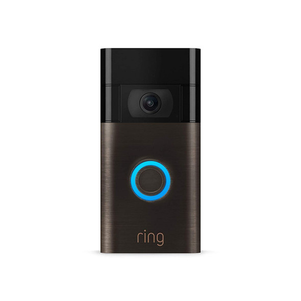 Ring Video Doorbell – 1080p HD video (Refurbished)