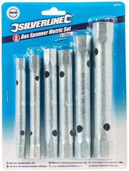 Box Spanner Metric Set 8-19 mm - 6 Pieces