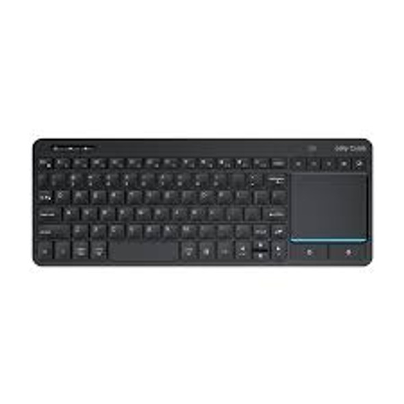 Multi-Device Bluetooth Keyboard with Touchpad, Wireless TV Keyboard Support 3 Devices for Smart TV, Laptop, Mac, iPad, PC