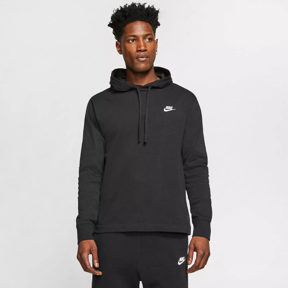 Nike Men's Sportswear Club Pullover Jersey Hoodie - Large