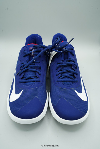 Nike Precision IV | Blue Void/White-Racer Blue-Red Crush Mens (Size 9)