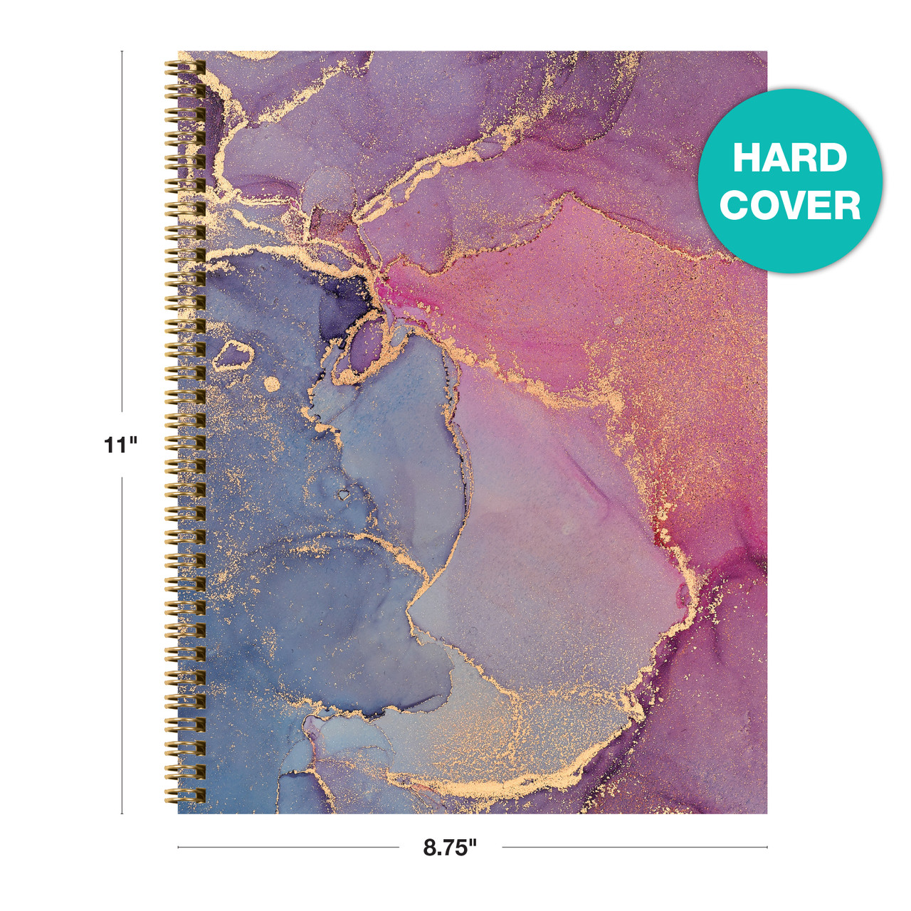 8.5″ x 11″ Classic Spiral Journal Notebook