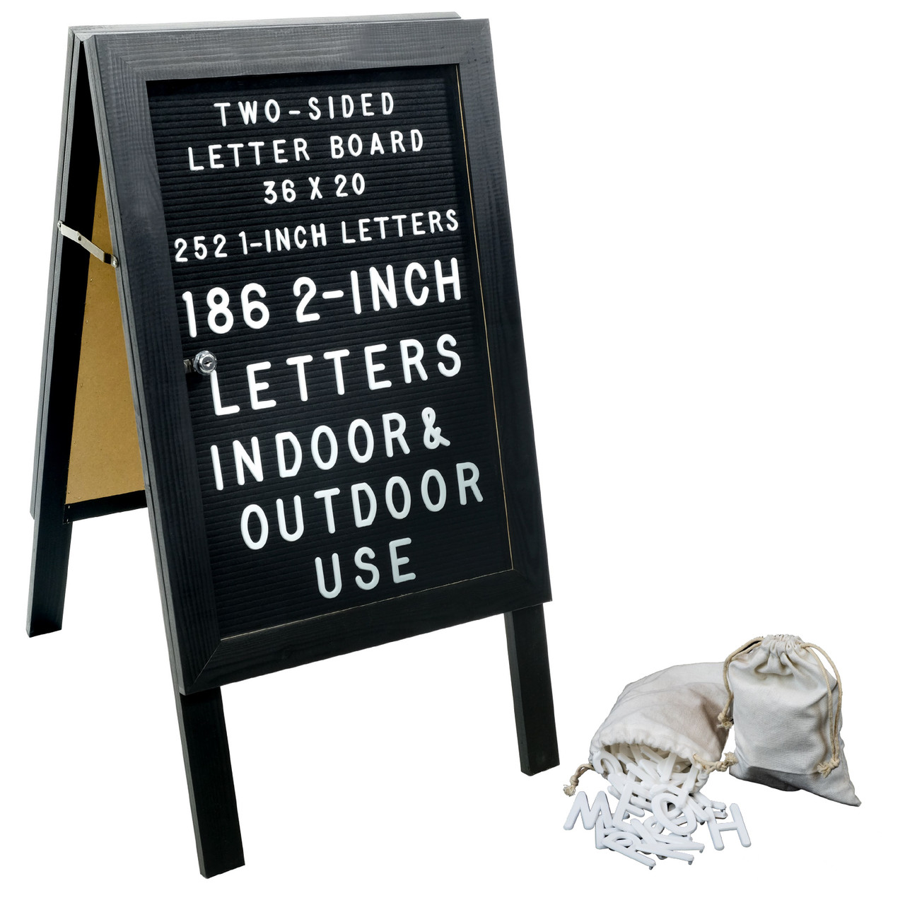 Changeable Letter Board Pedestal Sign