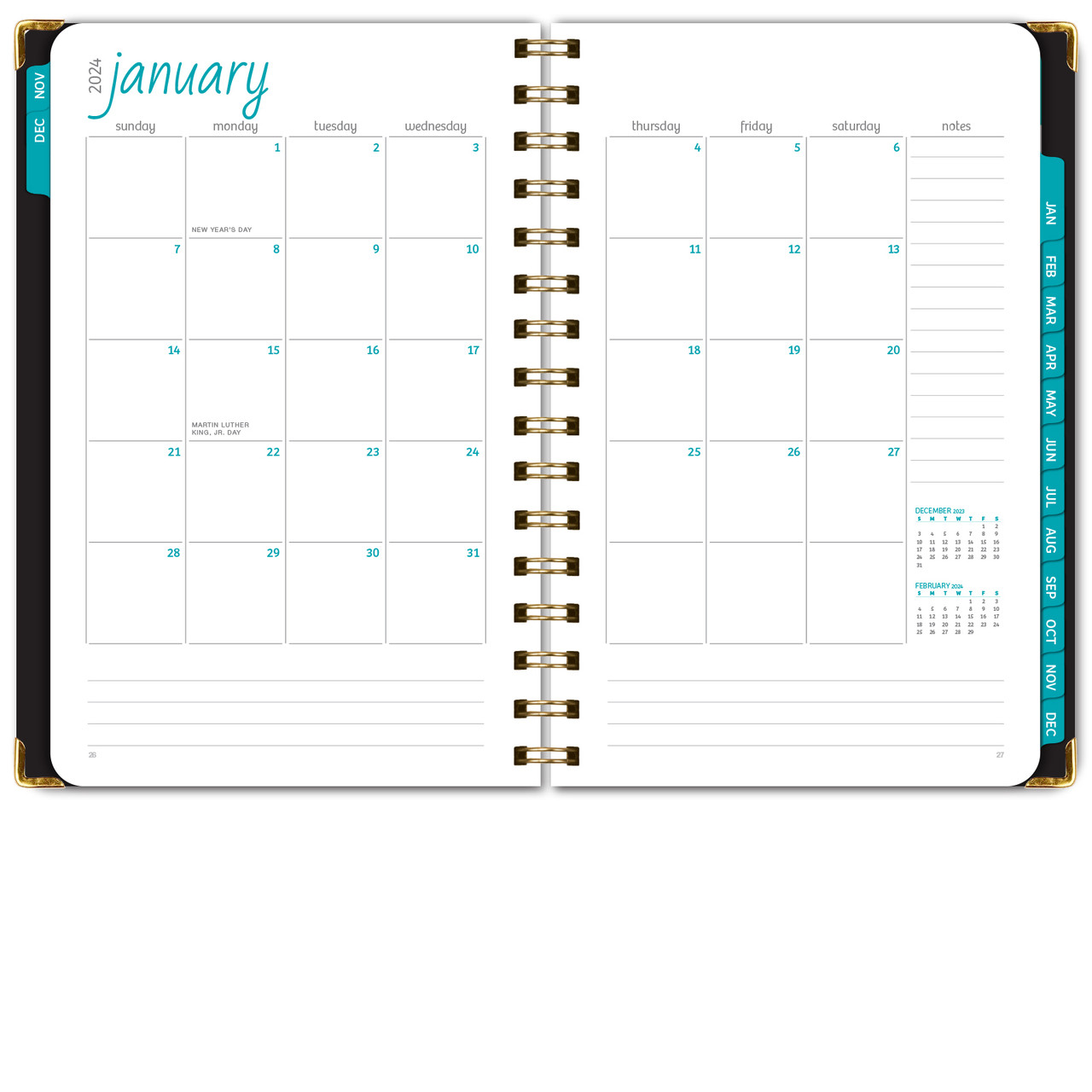 2024 Calendar With Notes Printable, 2024 Agenda, 2024 Planner