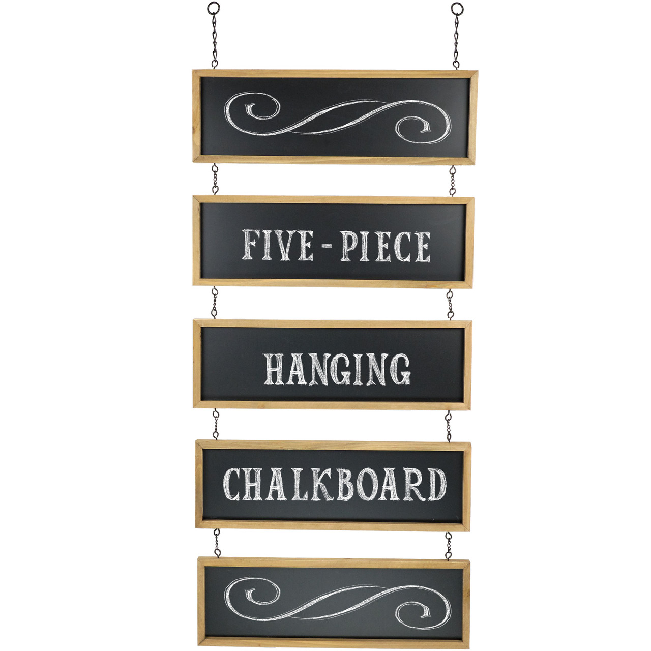 pendant（第1世代）＋ Catlog Board 2 Hanging Chalkboard Sign withConnected Panels & Chains: 32 1/2 x 15