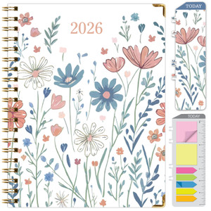 Global Printed Products Hardcover CY 2026 Fashion Planner - 8.5"x11" (Colorful Botanicals) Global Printed Products Hardcover CY 2026 Fashion Planner - 8.5"x11" (Colorful Botanicals)