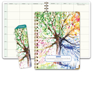 Hardcover Combination Plan and Record Book (W101 + R1010)(Tree Seasons) Hardcover Combination Plan and Record Book (W101 + R1010)(Tree Seasons)