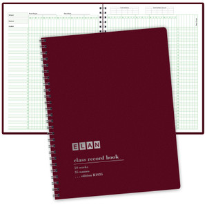 Class Record Book for 9-10 Weeks. 35 Names. Larger Grade Recording Squares. (R1035) Class Record Book for 9-10 Weeks. 35 Names. Larger Grade Recording Squares. (R1035)