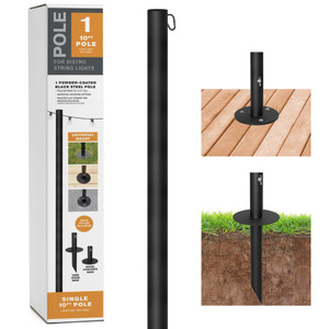 String Light Pole 1 Pack String Light Pole 1 Pack