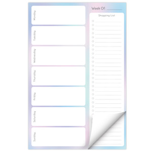 6" x 9" Vertical Meal Planner - Pastel 6" x 9" Vertical Meal Planner - Pastel
