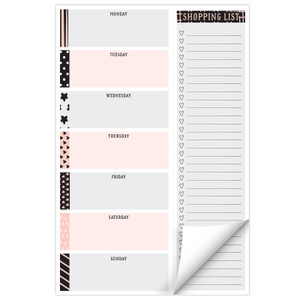 6" x 9" Vertical Meal Planner - Scrapbook 6" x 9" Vertical Meal Planner - Scrapbook