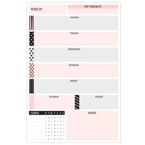6" x 9" Vertical To-Do List - Scrapbook 6" x 9" Vertical To-Do List - Scrapbook