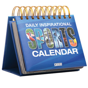 Motivational & Inspirational Perpetual Daily Flip Calendar Self-Standing Easel. Motivational & Inspirational Perpetual Daily Flip Calendar Self-Standing Easel.