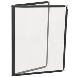 8.5"x11" 4 View Menu Cover (1-Pack) 8.5"x11" 4 View Menu Cover (1-Pack)