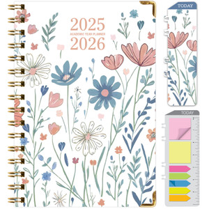 Hardcover AY 2025-2026 Fashion Planner - 5.5"x8" (Colorful Botanicals) Hardcover AY 2025-2026 Fashion Planner - 5.5"x8" (Colorful Botanicals)