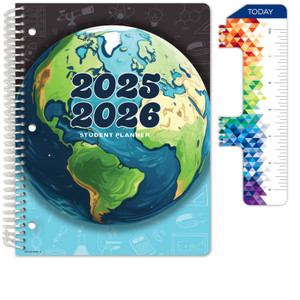 Elementary Student Planner AY 2025-2026 - Matrix Style - 8.5"x11" (Earth) Elementary Student Planner AY 2025-2026 - Matrix Style - 8.5"x11" (Earth)