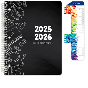 Secondary Student Planner AY 2025-2026 - Block Style - 8.5"x11" (Doodles) Secondary Student Planner AY 2025-2026 - Block Style - 8.5"x11" (Doodles)