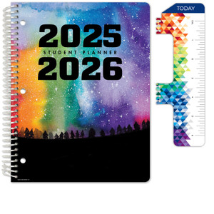 Secondary Student Planner AY 2025-2026 - Matrix Style - 8.5"x11" (Rainbow Silhouette) Secondary Student Planner AY 2025-2026 - Matrix Style - 8.5"x11" (Rainbow Silhouette)