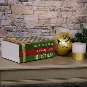 Set of 3 Christmas Decor Books Set of 3 Christmas Decor Books