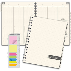 Global Printed Products Essential Monthly & Weekly Planner 7" x 9" CY 2026 (Frosted) Global Printed Products Essential Monthly & Weekly Planner 7" x 9" CY 2026 (Frosted)