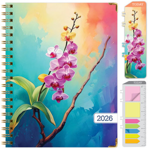 Global Printed Products Hardcover CY 2026 Fashion Planner - 8.5"x11" (Orchid) Global Printed Products Hardcover CY 2026 Fashion Planner - 8.5"x11" (Orchid)