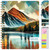 2026-2027 Excello Brands 8.5" x 11" Academic Year Hardcover Fashion Planner, Weekly/Monthly, 14 Month, Lake View