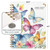 Excello Brands Hardcover AY 2026-2027 Fashion Planner - 8.5"x11" (Watercolor Butterflies)